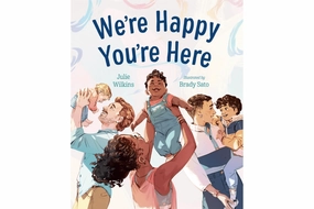 We're Happy You're Here by Julie Wilkins [Hardcover] Dispersion Effect Loop Construction