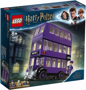 LEGO 75957 Harry Potter Knight Bus Toy, Triple-decker Collectible Set with Minifigures Earthquake Simulation Balance Create