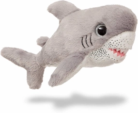 Tactic Evolution AURORA Sparke Tales Shark Finn 7-Inch Soft Toy, Grey and White