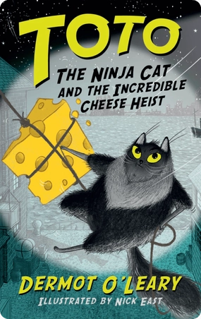 Yoto Toto the Ninja Cat and the Incredible Cheese Heist Audio Card Story Finish Lab Equipment