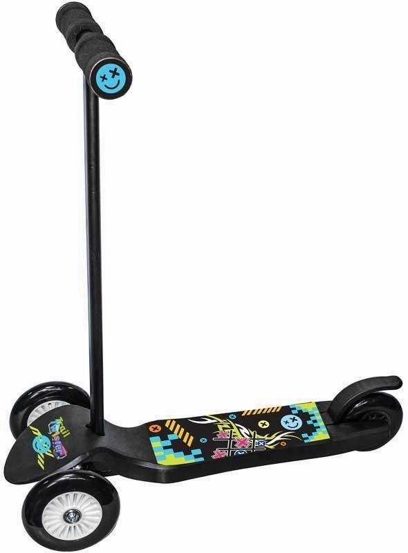 River System Ozbozz Trail Twist Junior Boys Scooter - Black