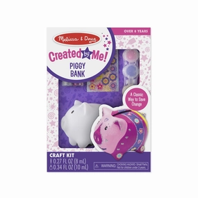 Observation Skill Water Protect Melissa & Doug 18862 Created by Me! Piggy Bank Craft Kit