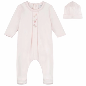 Emile Rose Girls Delta Pink Sleepsuit 2539PP Earth Science