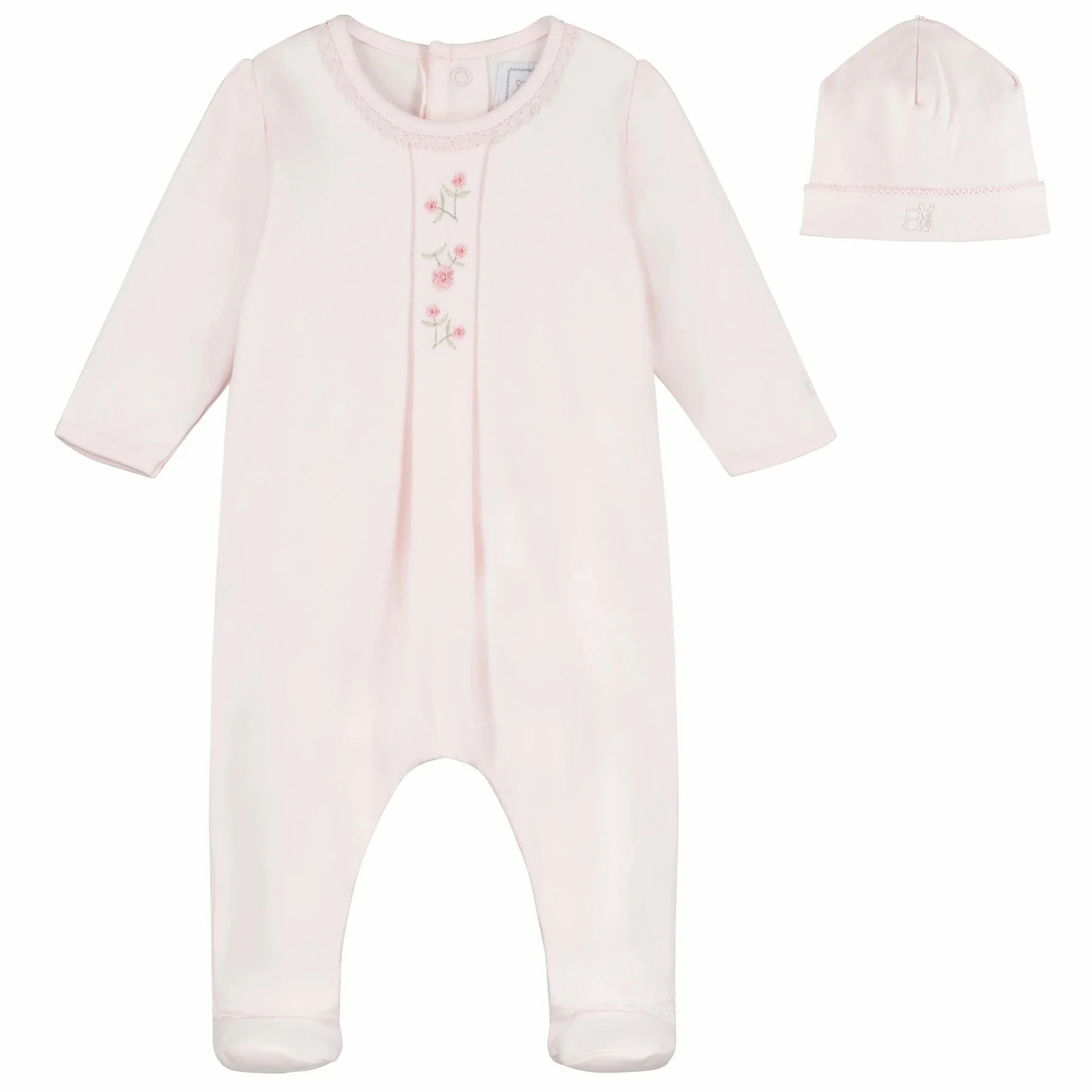 Emile Rose Girls Delta Pink Sleepsuit 2539PP Earth Science