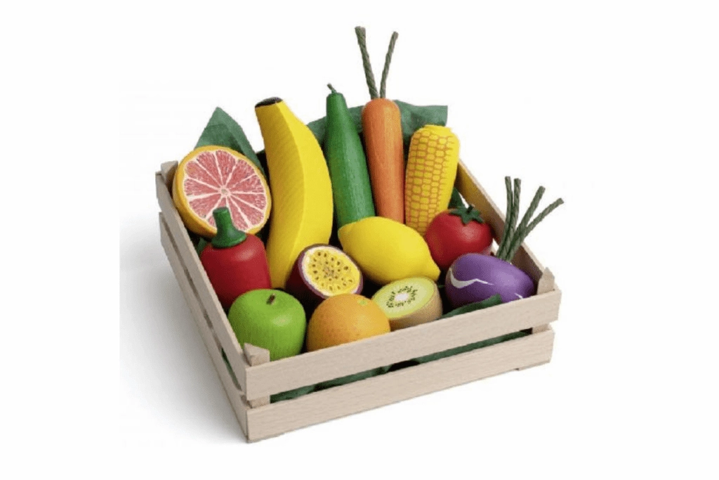 Supermarket Play Erzi Assorted Fruits and Vegetables XL
