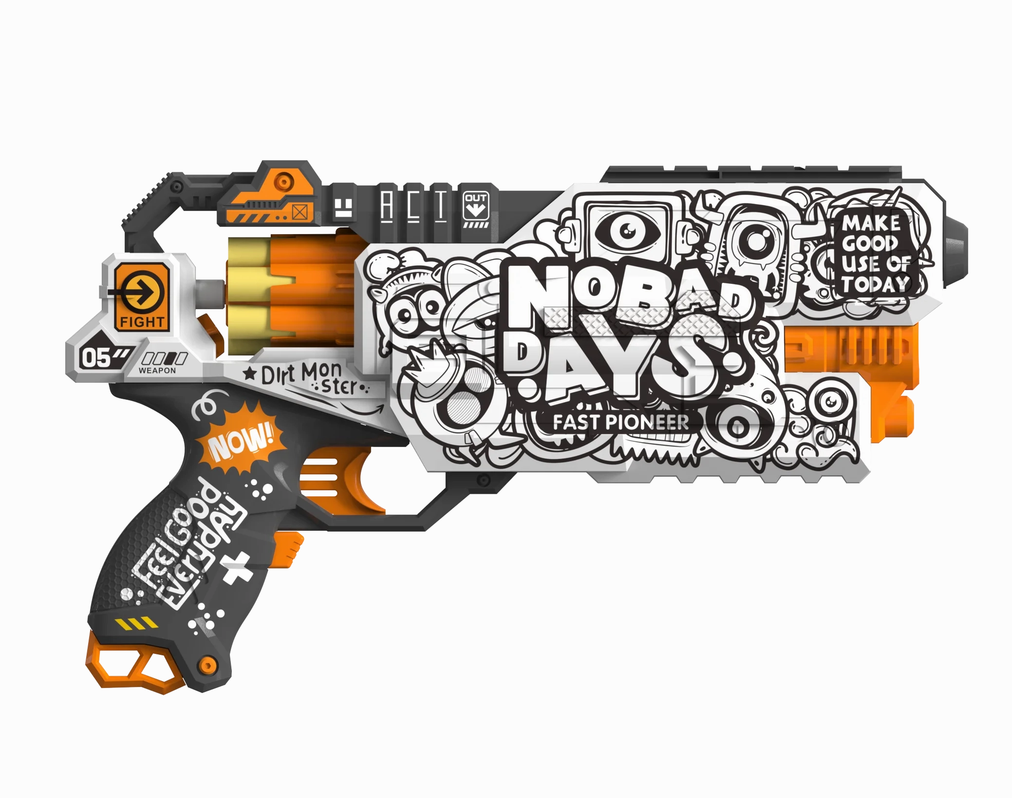 Stacking Toy Gardening Tool Fast Pioneer Electric Soft Bullet Toy Gun-Attached 30pcs Bullets