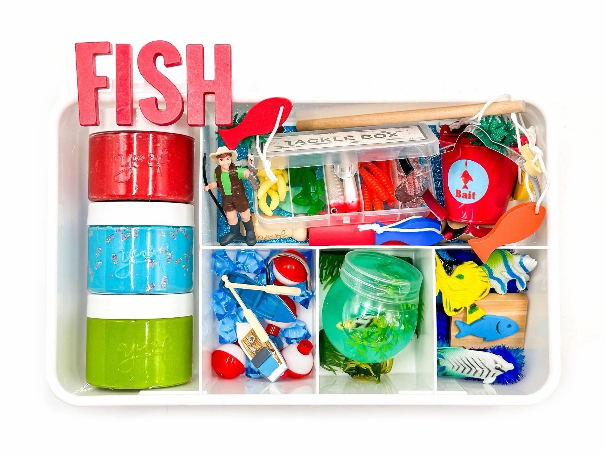 Skill Perfect Easy Clean Fishing Sensory Kit Developmental Curiosity