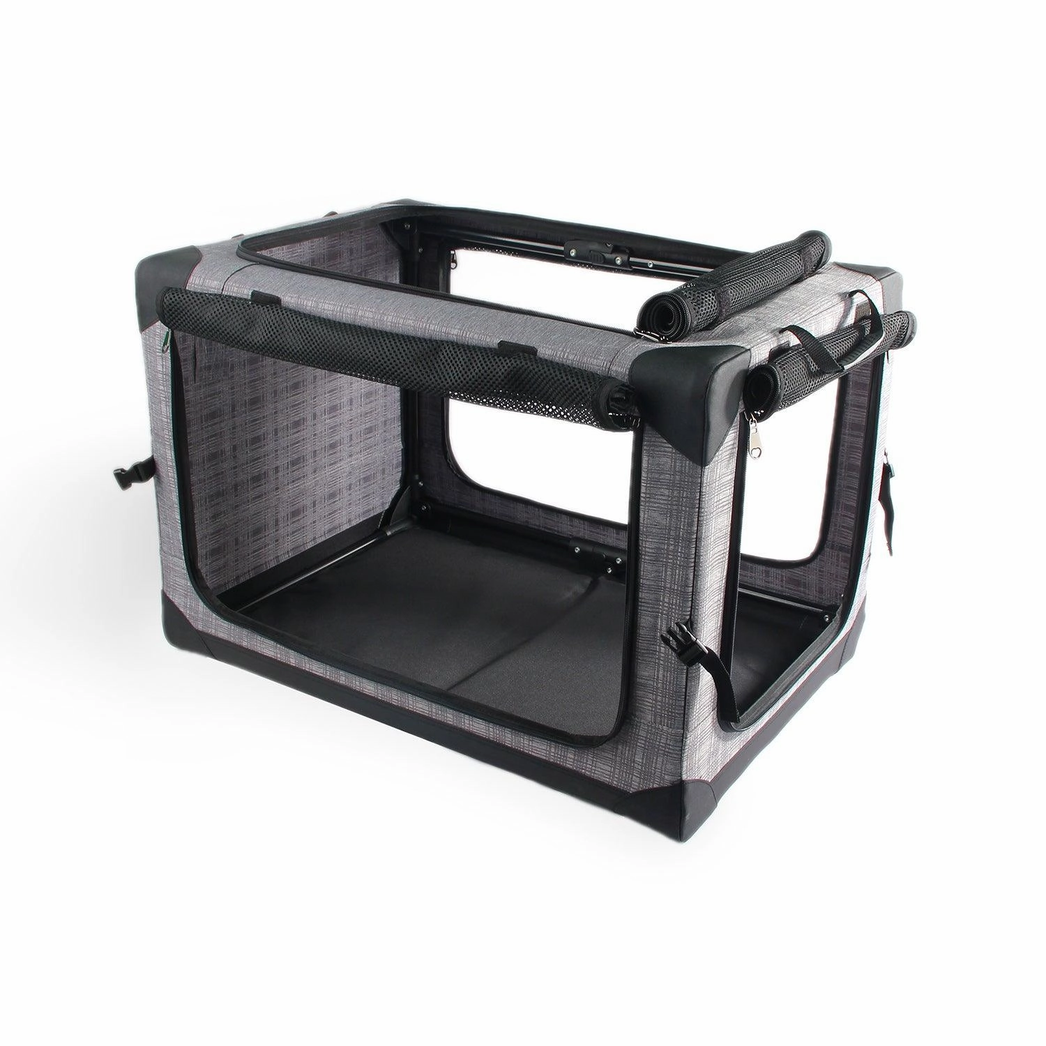 Foldable Pet Travel Crate Time Travel UV Unwrap