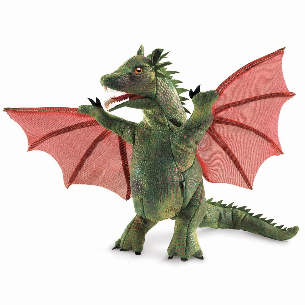 Folkmanis Dragon with Wings Hand Puppet Hope Inspire Bird watching