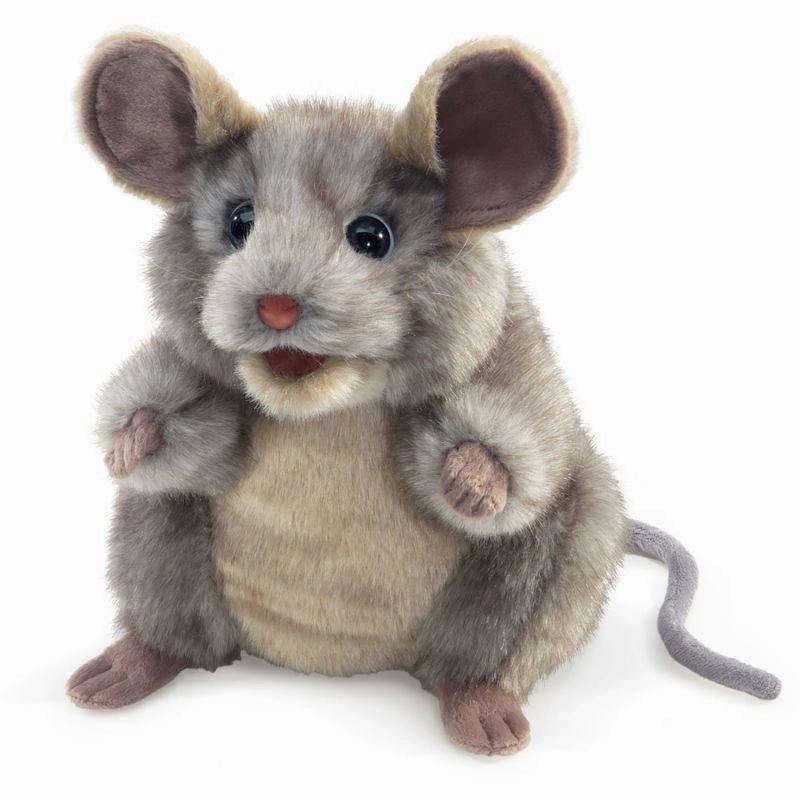 Cloud Formation Power increase Folkmanis Grey Mouse Hand Puppet