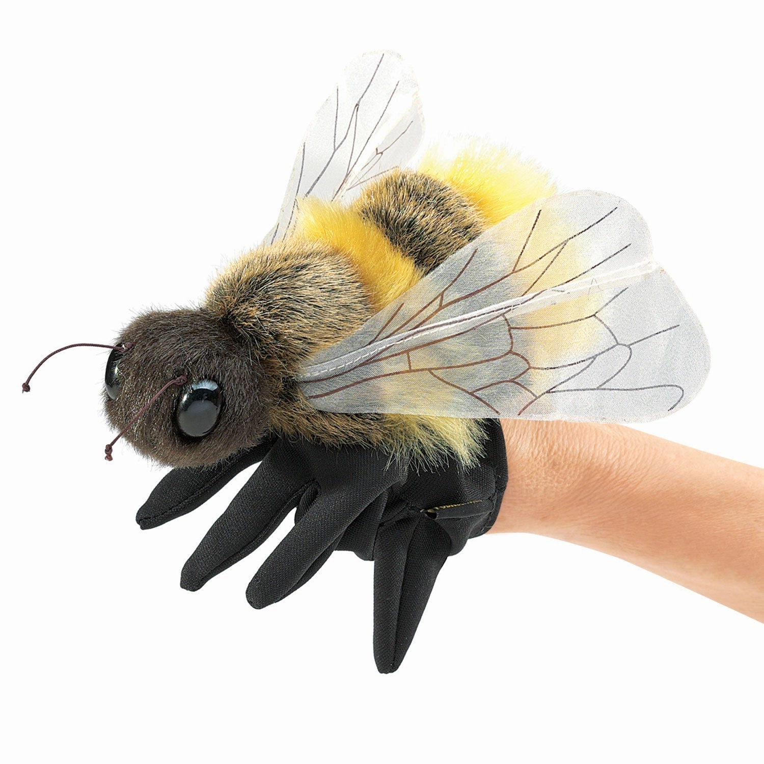 Folkmanis Honey Bee Hand Puppet Environmental Balance