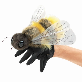 Folkmanis Honey Bee Hand Puppet Environmental Balance