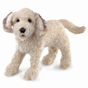 Folkmanis Large Labradoodle Hand Puppet Respect Gain