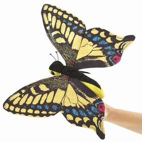 Difference Cause Folkmanis Large Swallowtail Butterfly Finger Puppet