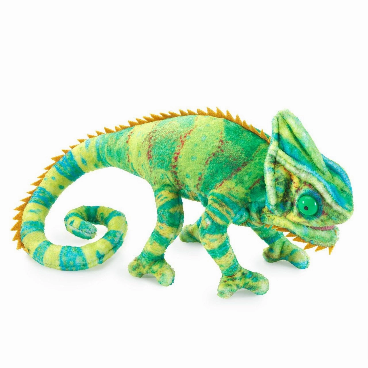 Folkmanis Mini Chameleon Finger Puppet Timing Practice Song Composition