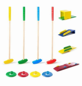 Self Esteem Garden Games Wooden Crazy Golf Garden Set