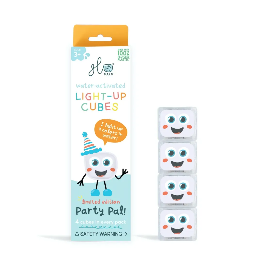 Grade Improve Glo Pal Light Up Cube Water Activated Sensory Toy