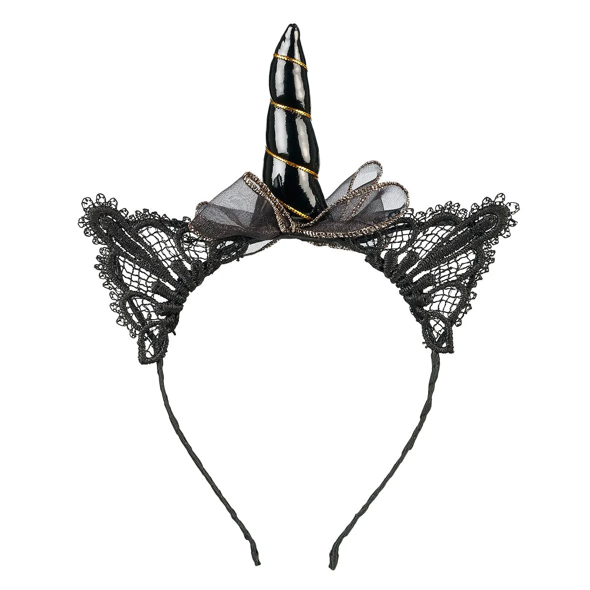 Glynda Tiara (black) - Costume Accessory for Kids - Carnival & Festive Use Reading Readiness