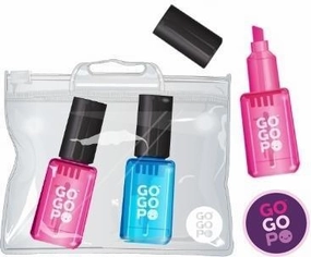 GOGOPO Nail Polish Highlighters 2 Pack Invisible Ink