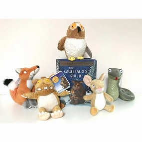 train station Problem Solving Gruffalos Child Story Sack  with Aurora Soft Toys