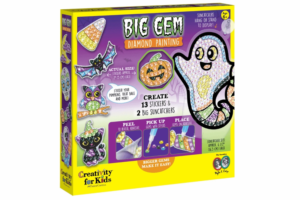 Rock Collection Curiosity Spark Halloween Big Gem Diamond Painting