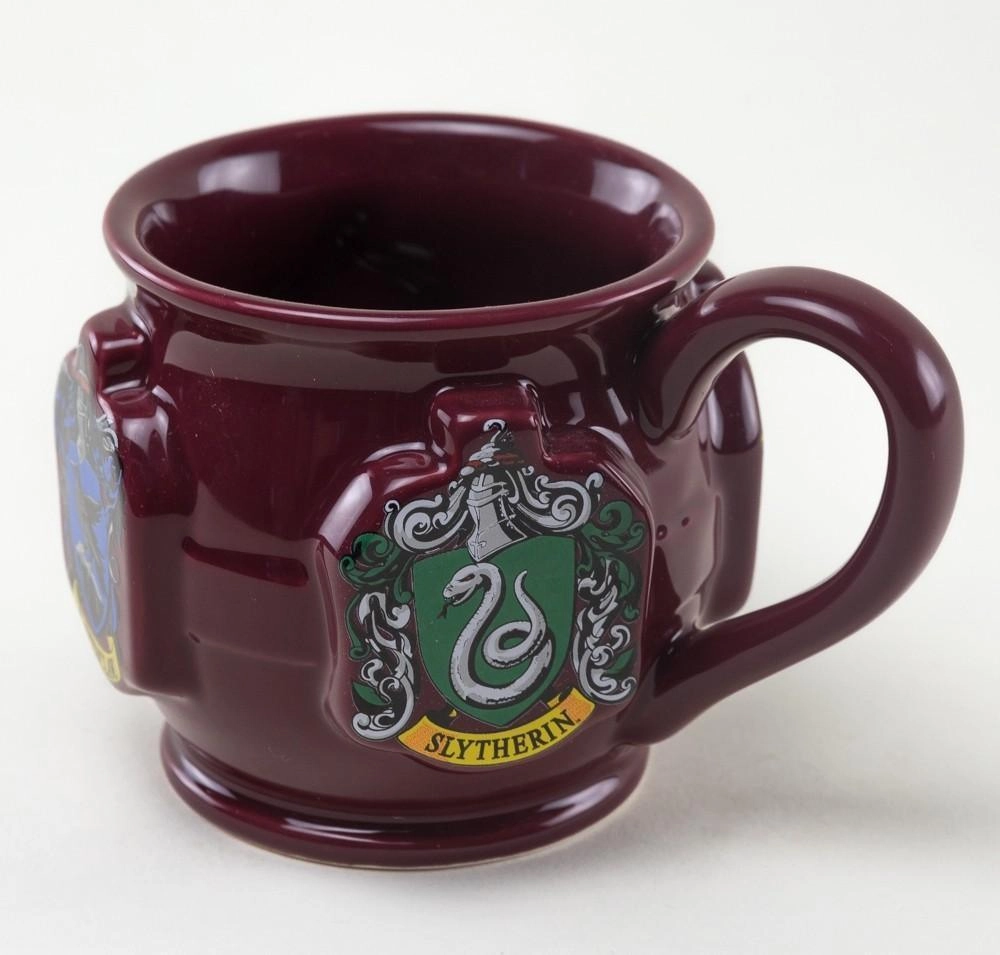 Balancing Act Wood Working Harry Potter Crests 3D Mug