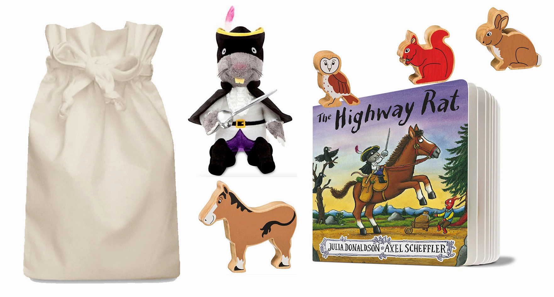 Score Board Highway Rat Story Sack with Lanka Kade Animals