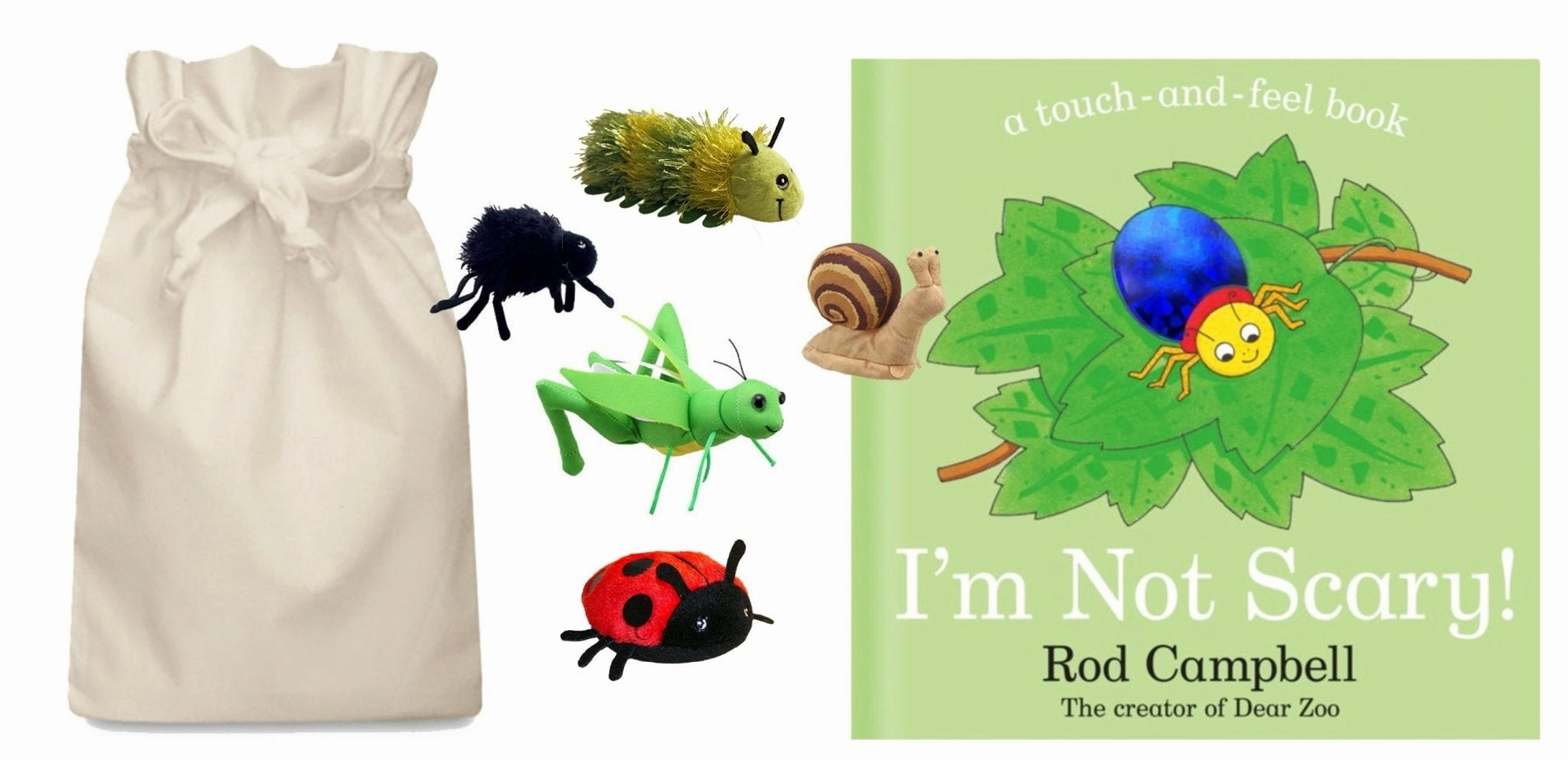 Camera Toy Elementary Age I'm Not Scary Touch and Feel Story Sack