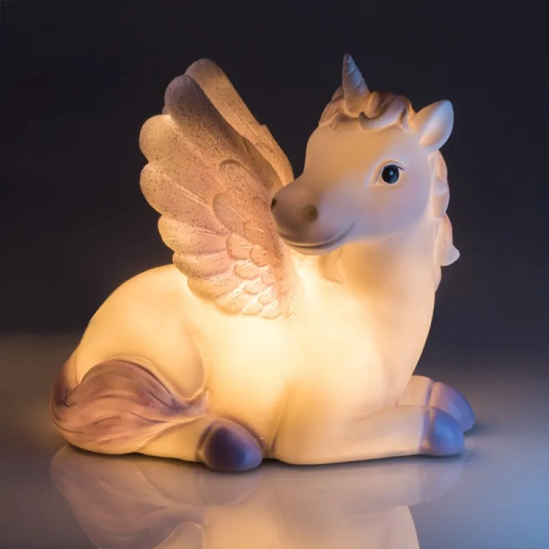 Resolution Phase Realistic Unicorn Sensory Lamp