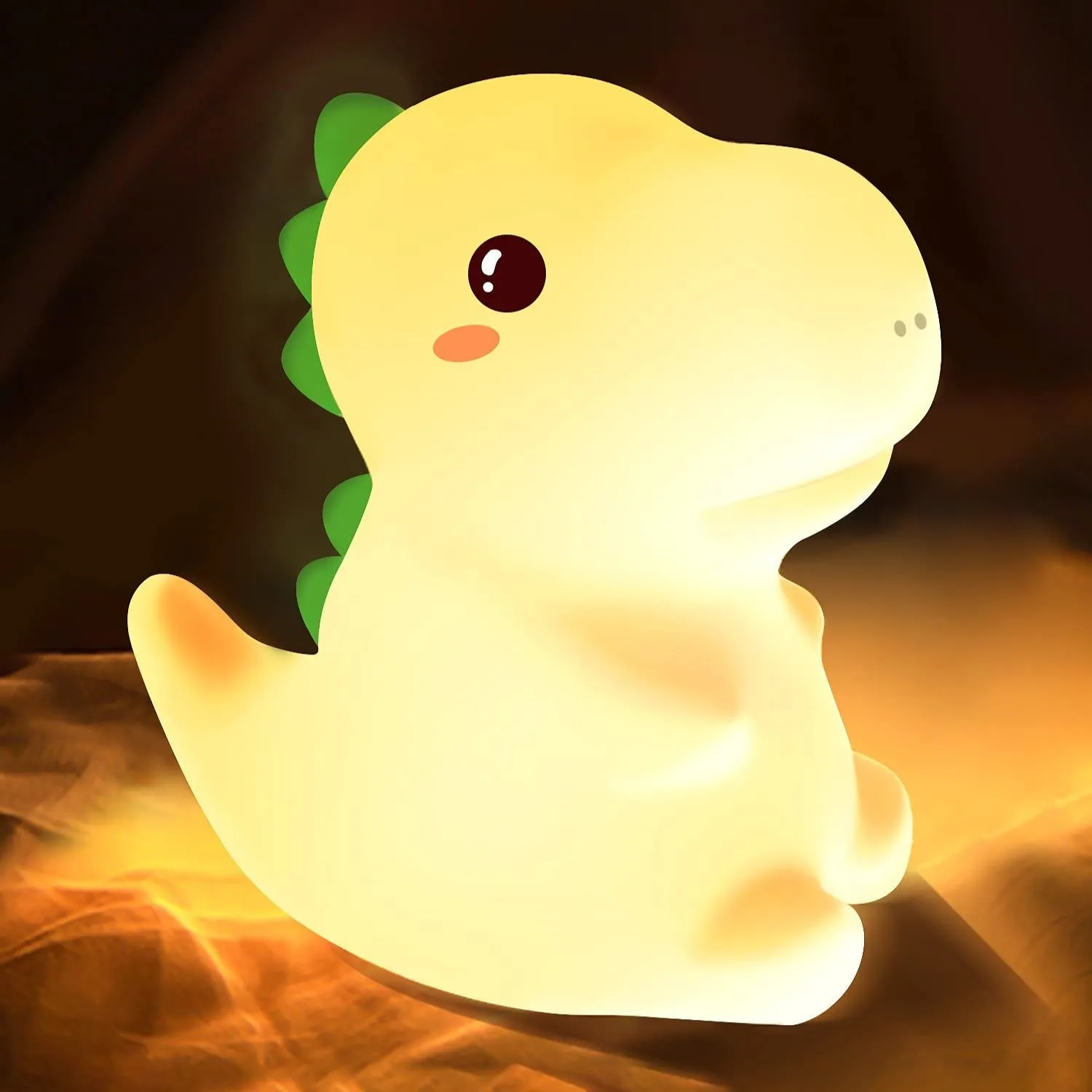 Cute Dino Sensory Nightlight Interactive Games