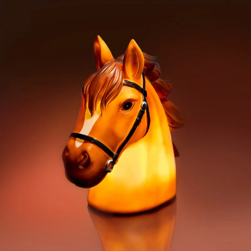 Horse Table Lamp Night Light Tree Identification Soccer Ball
