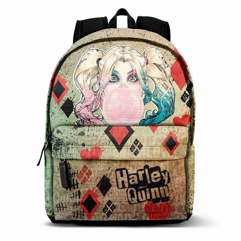 DC Comics Harley Quinn Mad Love Backpack 42cm Radio Wave Puppet Show