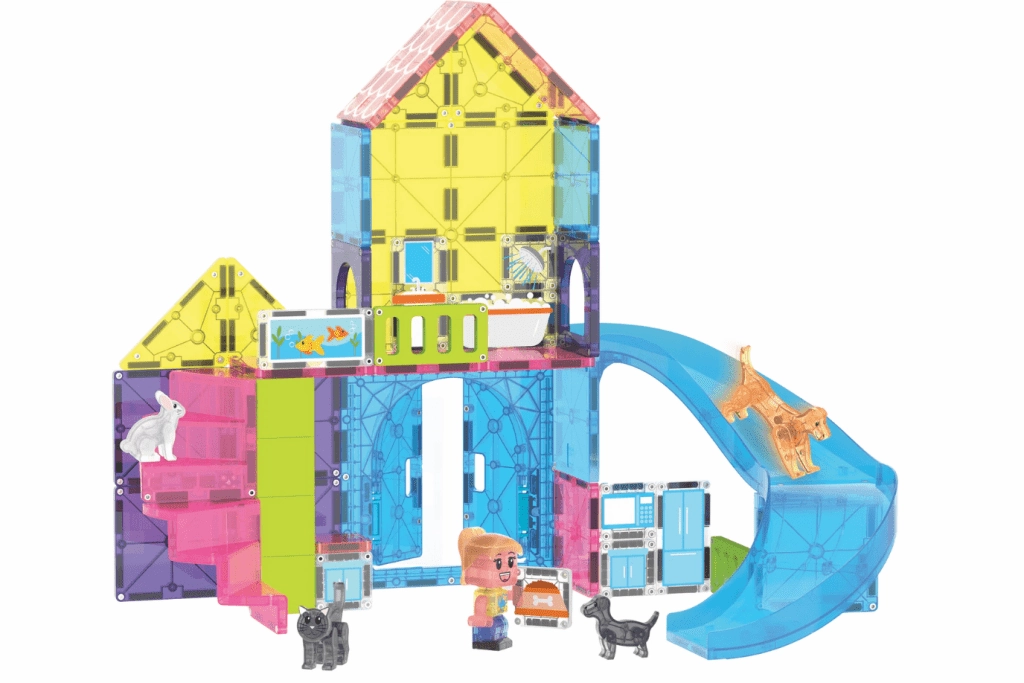Magna-Tiles? Pet Playhouse 50-Piece Set Game End