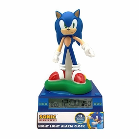 Writing Practice Sonic The Hedgehog 3D Nightlight, Alarm Clock with Light