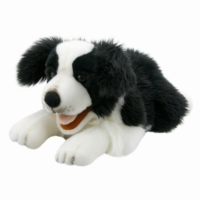 Projector Toy Puppet Company Border Collie Playful Puppy Puppet