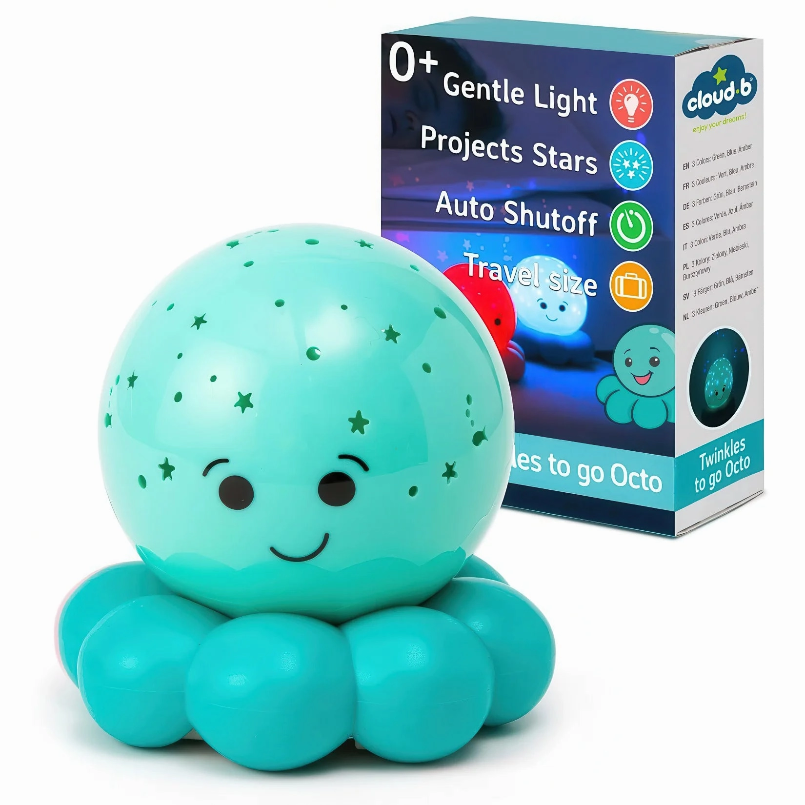 Cloud b Twinkles To Go - Octo Blue Anxiety Reduction