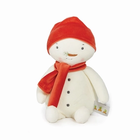 Bunnies by the Bay Snowman Soft Toy with Hat and Scarf Customer Satisfaction
