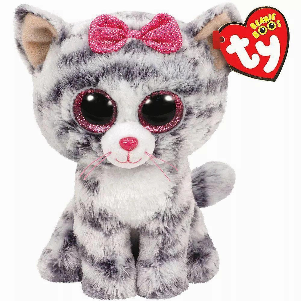 Ty Beanie Boo Kiki Cat Plush 15cm Sports Star Solar System