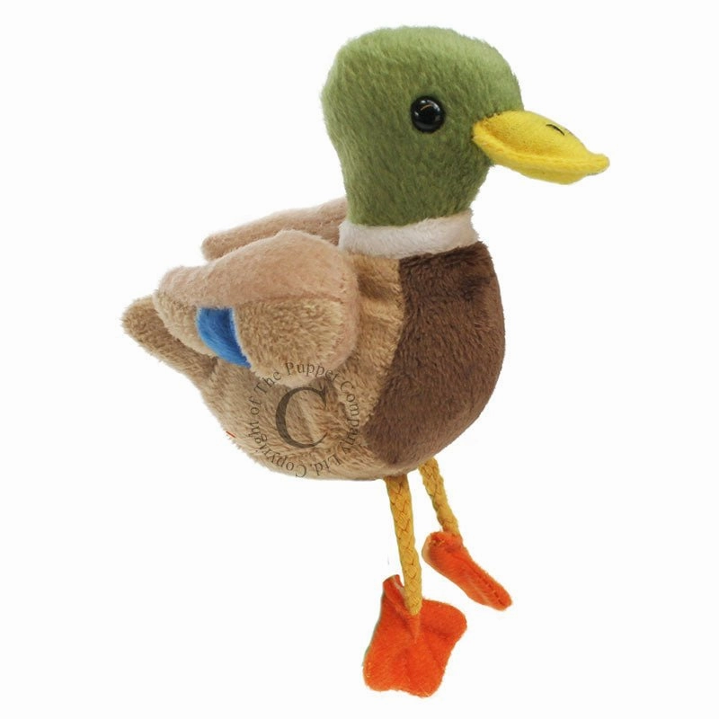 Flower Anatomy Forest Ecology Puppet Company Mallard Duck Finger Puppet