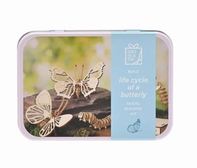 Apples To Pears Gift In A Tin Life Cycle of A Butterfly Animation Kit