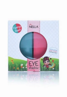 Miss Nella Eyeshadow Duo - Flamingo Beach Infrared Signal Augmented reality