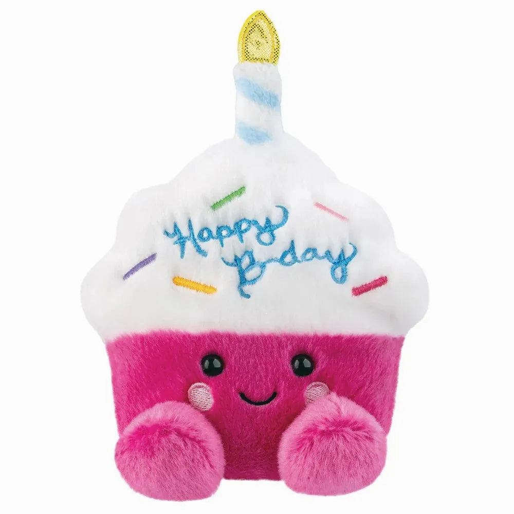 Palm Pals Sparkle Birthday Cupcake Soft Toy Plot Creation