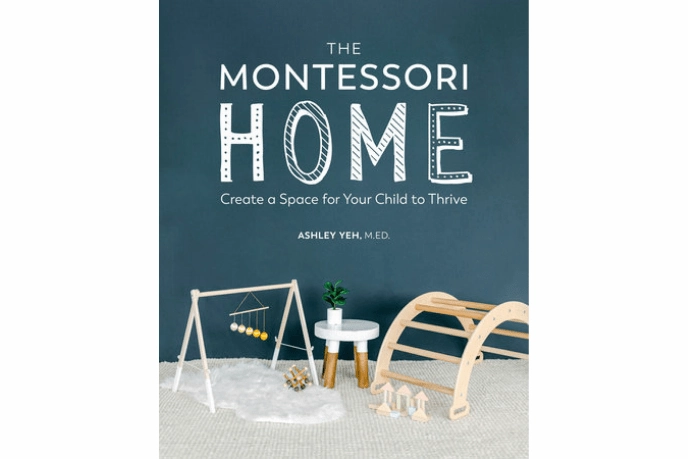 The Montessori Home: Create a Space for Your Child to Thrive by Ashley Yeh Book End Moon Base