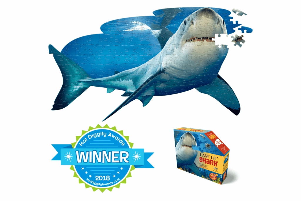 I Am A Shark Puzzle - 100 Pieces Paper Craft