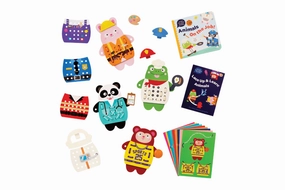 Lace & Learn Animals Weather Station Learning Development