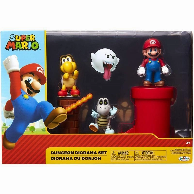 Earth Science Super Mario JPA85989 Dungeon Diorama Playset