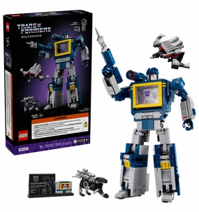 Architecture Plan LEGO ICONS 10358 Transformers: Soundwave