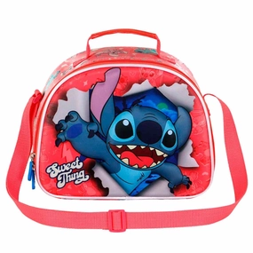 Disney Stitch Thing 3D Lunch Bag Camping Trip Honor Achieve