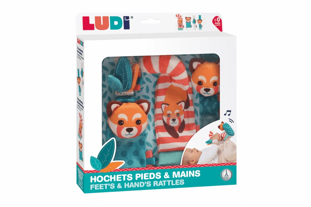 Rattle and Crinkle Socks   Squeak and Grasp Wrist Toys Test Tube