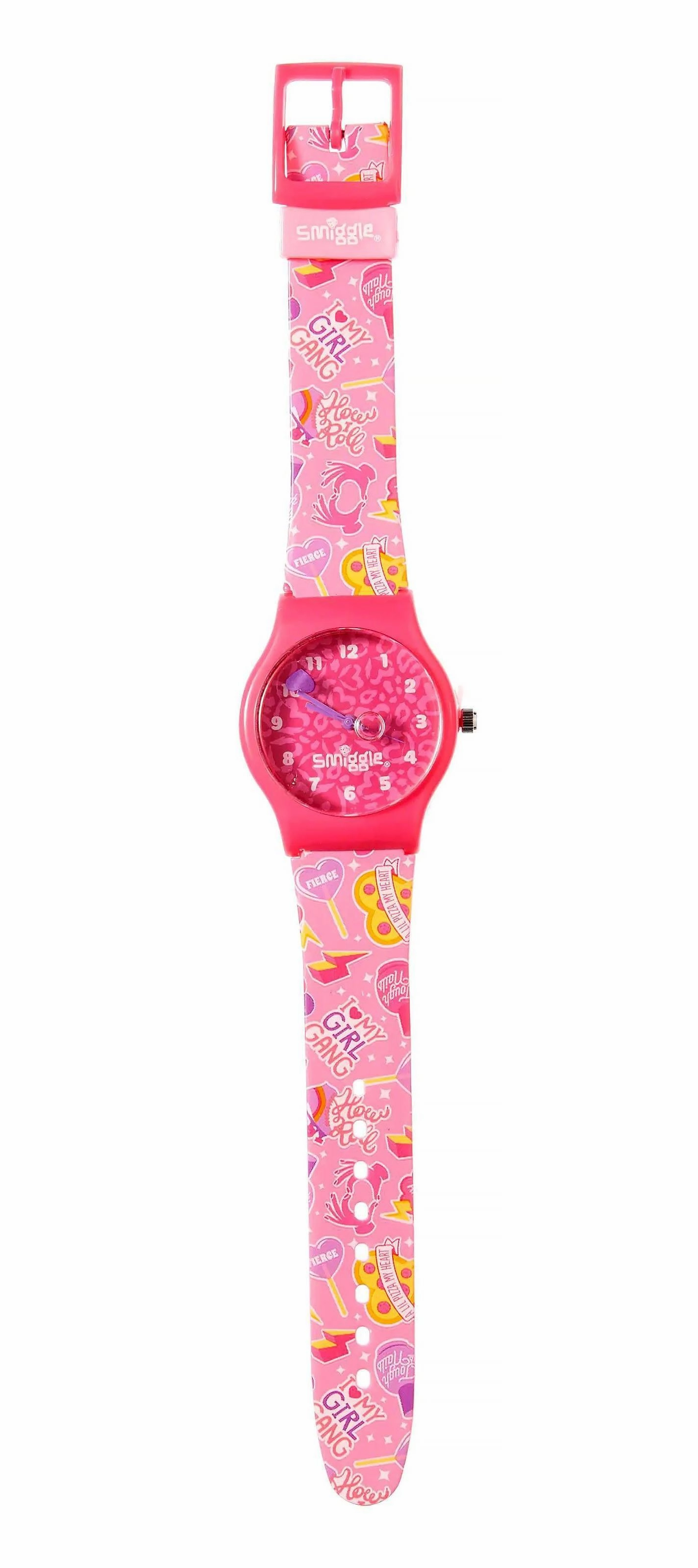 SMIGGLE H20 Clock Watch - Pink Benchmark Set Advanced Tool
